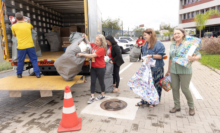 SANEPAR CARTINHAS PAPAI NOEL