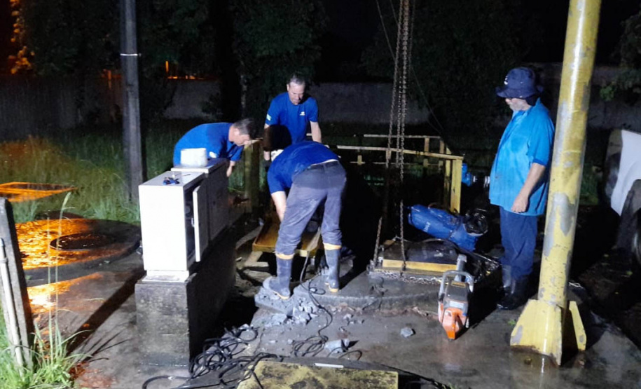 Equipes da Sanepar no Litoral atuam 24 horas por dia para garantir atendimento de qualidade à população