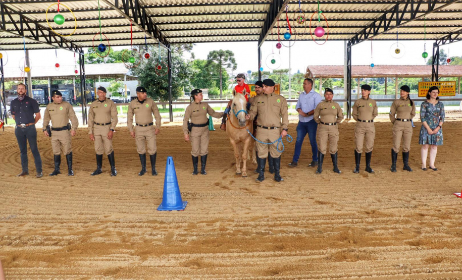 Picadeiro Coberto do RPMon é inaugurado em Curitiba