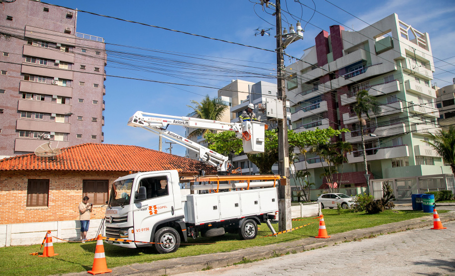 Copel reforça sistema elétrico do Litoral e dos balneários no Oeste e Noroeste para a temporada de verão