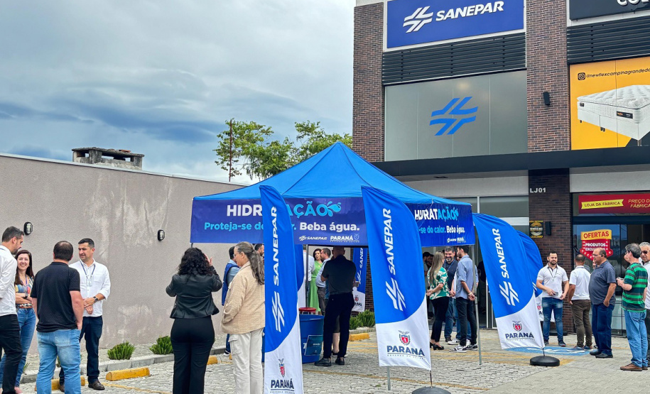 Sanepar inaugura e revitaliza centrais de atendimento