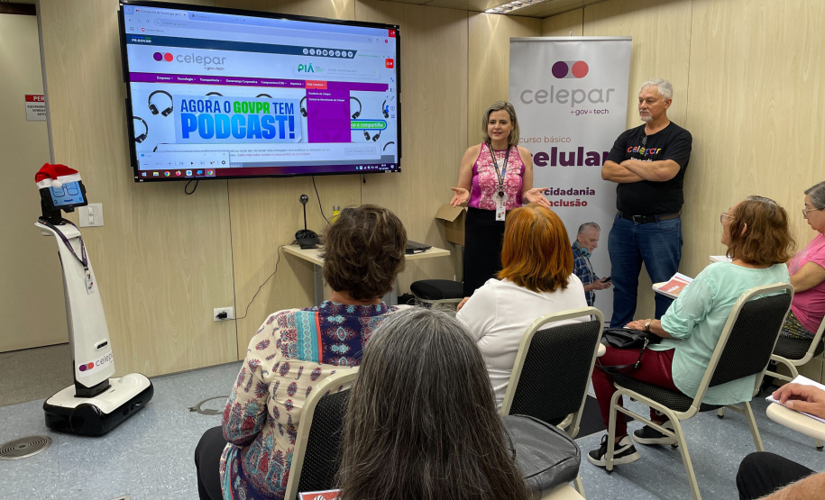 Última turma de 2024 do curso de inclusão digital para idosos começa na Celepar