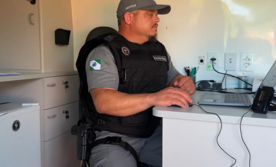 POLICIA PENAL INTENSIFICA FISCALIZAÇÃO TORNOZELEIRA ELETRÔNICA