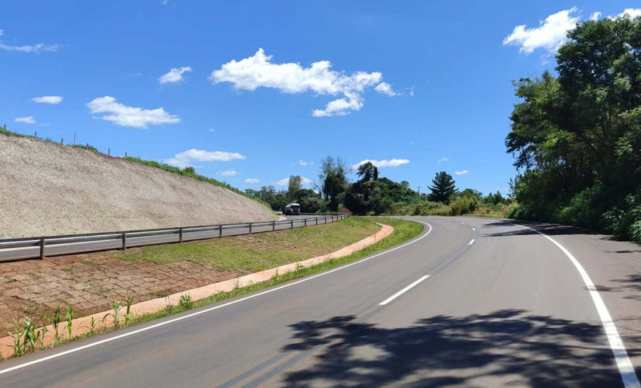 Duplicação PR-445 km Duplicação da PR-445 entre Mauá da Serra e Lerroville tem novo trecho liberado