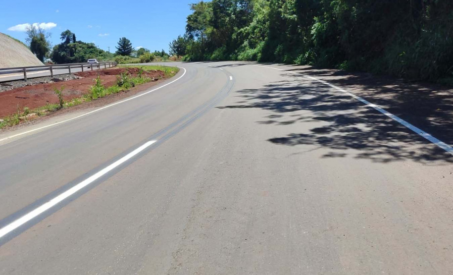 Duplicação PR-445 km Duplicação da PR-445 entre Mauá da Serra e Lerroville tem novo trecho liberado