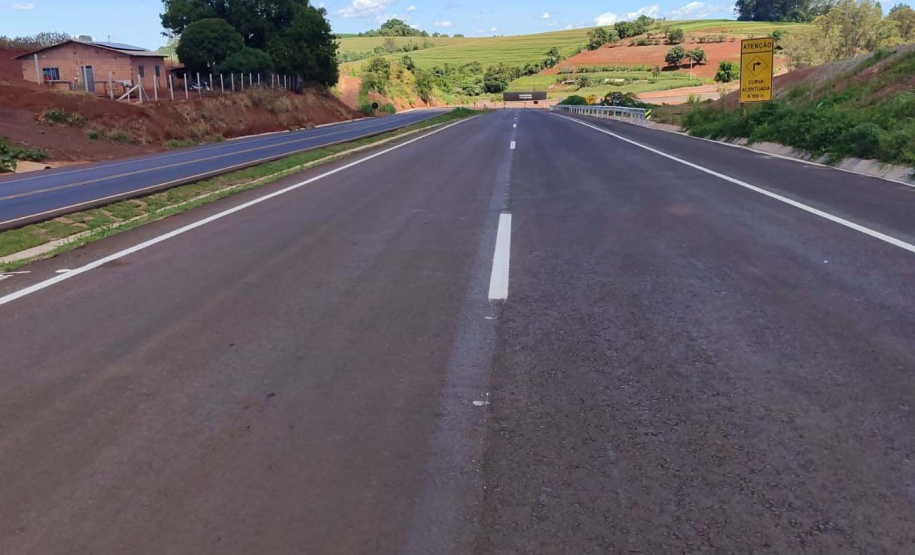 Duplicação PR-445 km Duplicação da PR-445 entre Mauá da Serra e Lerroville tem novo trecho liberado