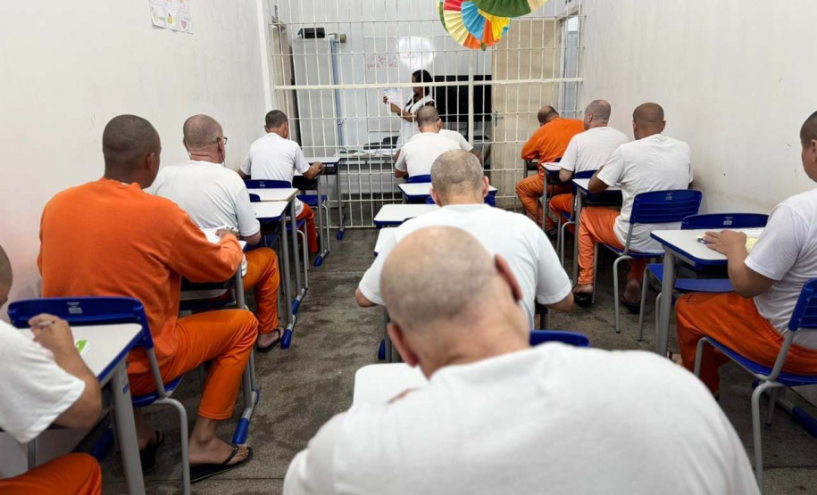 Paraná tem 5.060 custodiados inscritos no ENEM PPL 2024; um aumento de 22,5% em relação a 2023