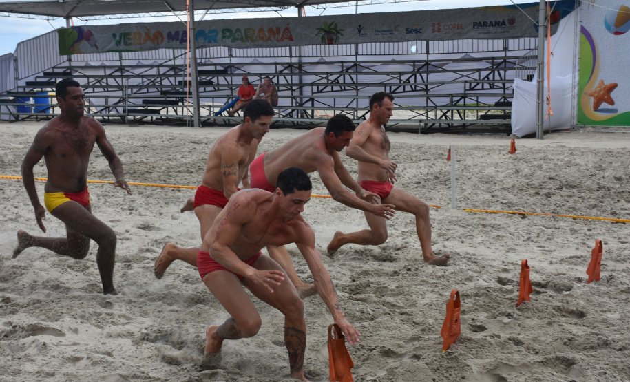 Bombeiros garantem atrações esportivas no Verão Maior Paraná