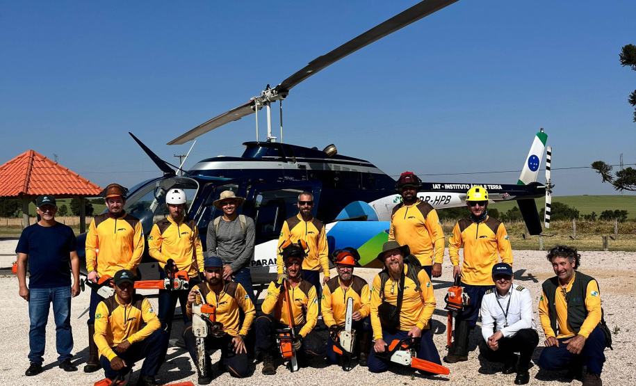 Formalização do Centro de Operações Aéreas do Instituto Água e Terra (COA-IAT) busca ampliar o alcance das operações aéreas ambientais.