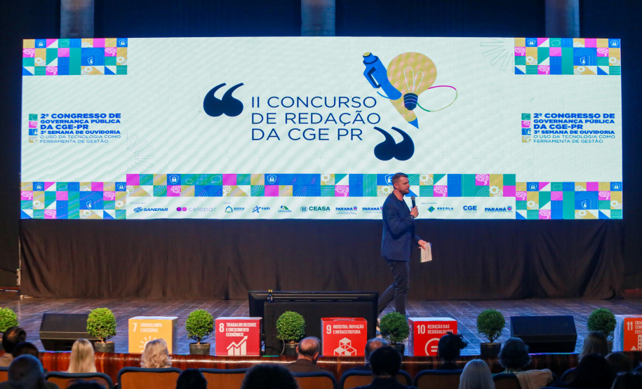 Concurso da CGE emociona participantes do 2º Congresso de Governança Pública