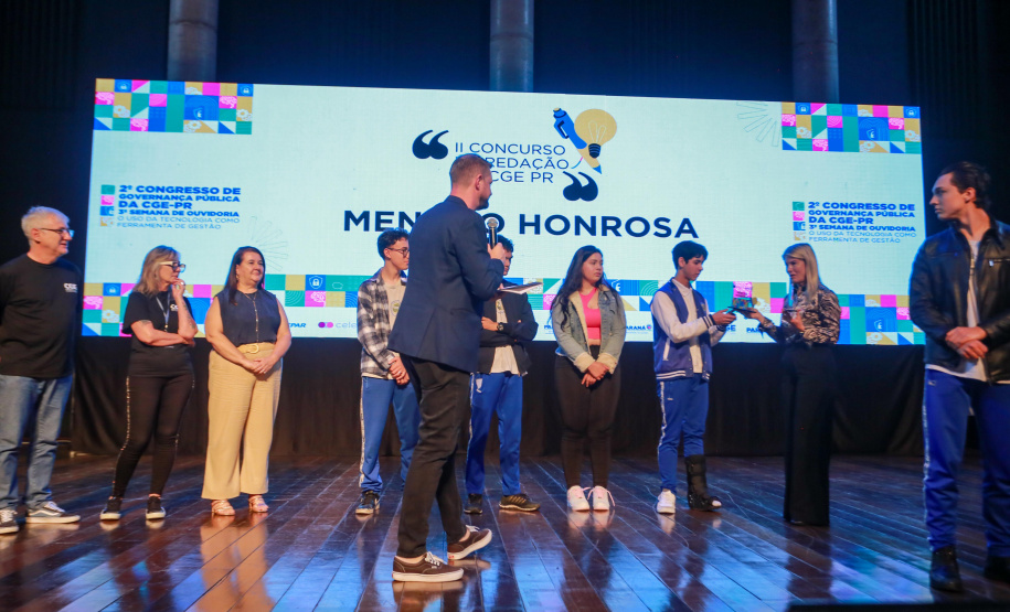 Concurso da CGE emociona participantes do 2º Congresso de Governança Pública