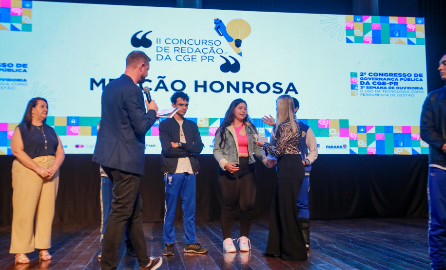 Concurso da CGE emociona participantes do 2º Congresso de Governança Pública