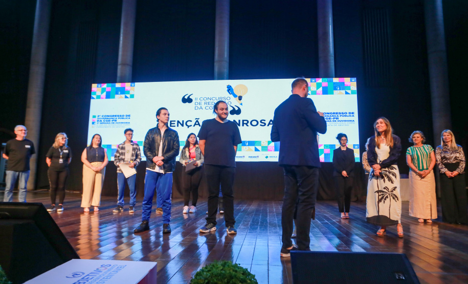 Concurso da CGE emociona participantes do 2º Congresso de Governança Pública