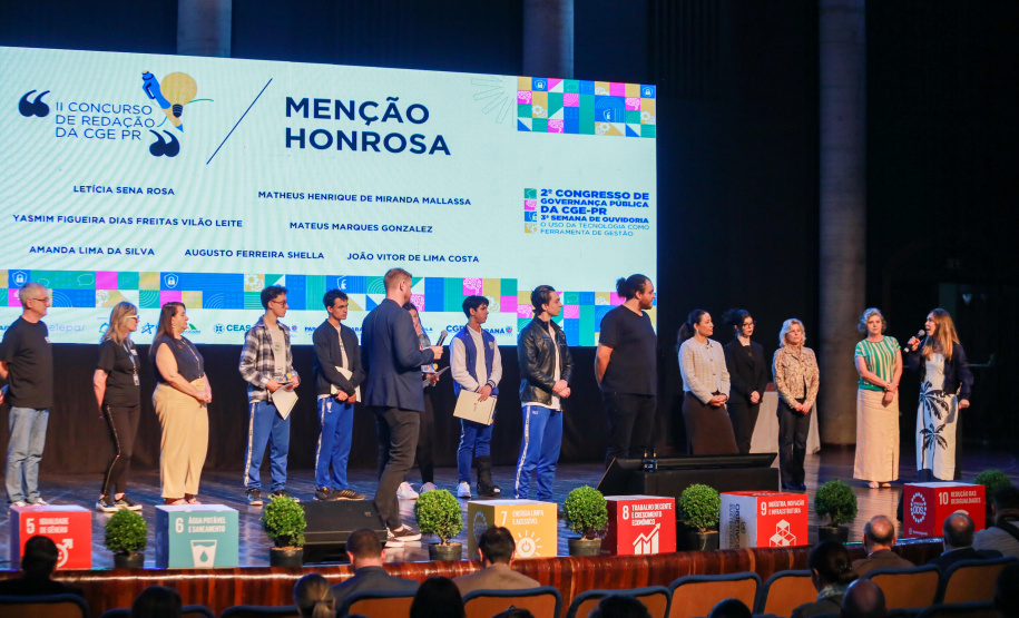 Concurso da CGE emociona participantes do 2º Congresso de Governança Pública