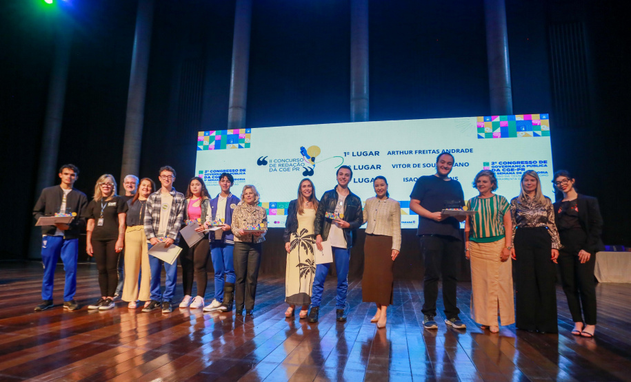 Concurso da CGE emociona participantes do 2º Congresso de Governança Pública