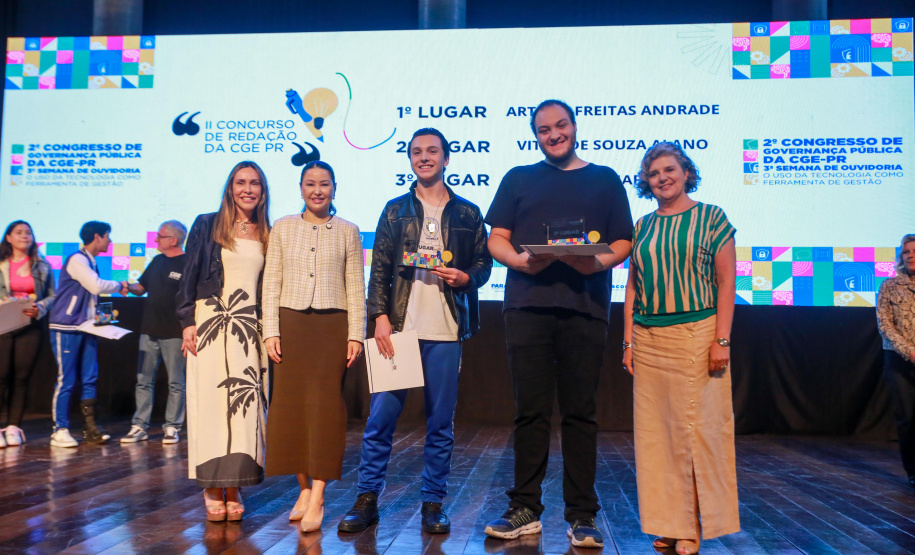 Concurso da CGE emociona participantes do 2º Congresso de Governança Pública