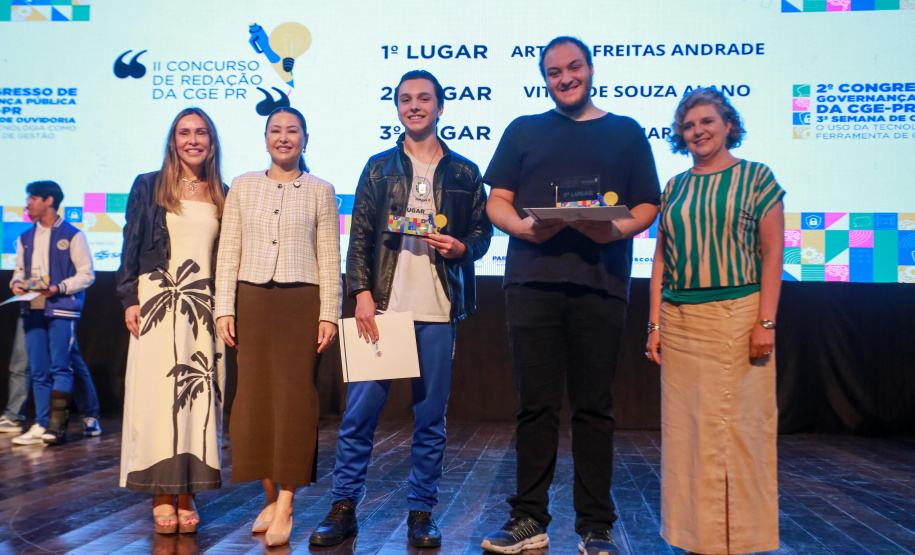 Concurso da CGE emociona participantes do 2º Congresso de Governança Pública