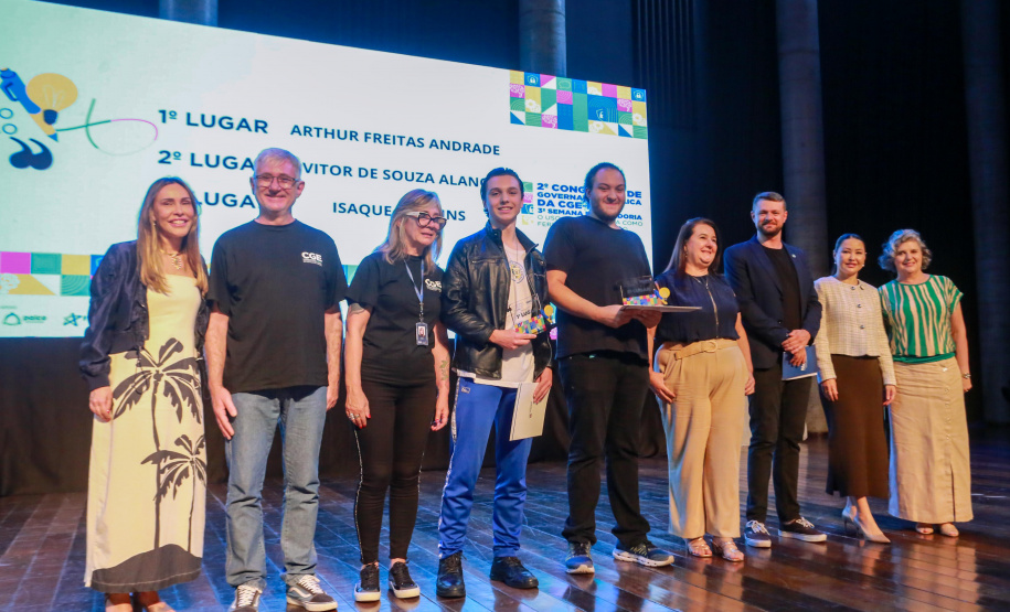 Concurso da CGE emociona participantes do 2º Congresso de Governança Pública