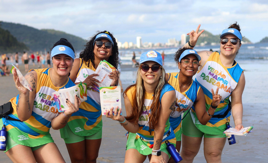 Começam os atendimentos do Verão Maior Paraná 24/25 em oito postos fixos do estado