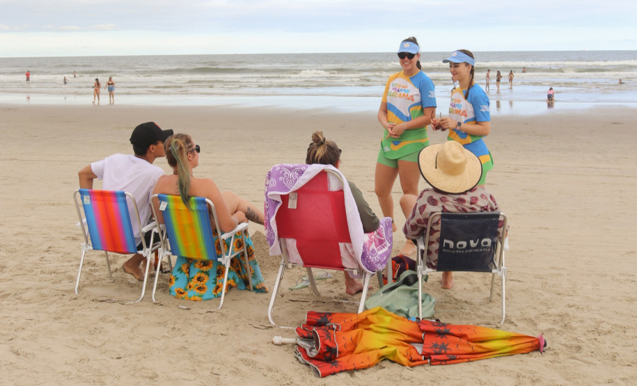 Começam os atendimentos do Verão Maior Paraná 24/25 em oito postos fixos do estado
