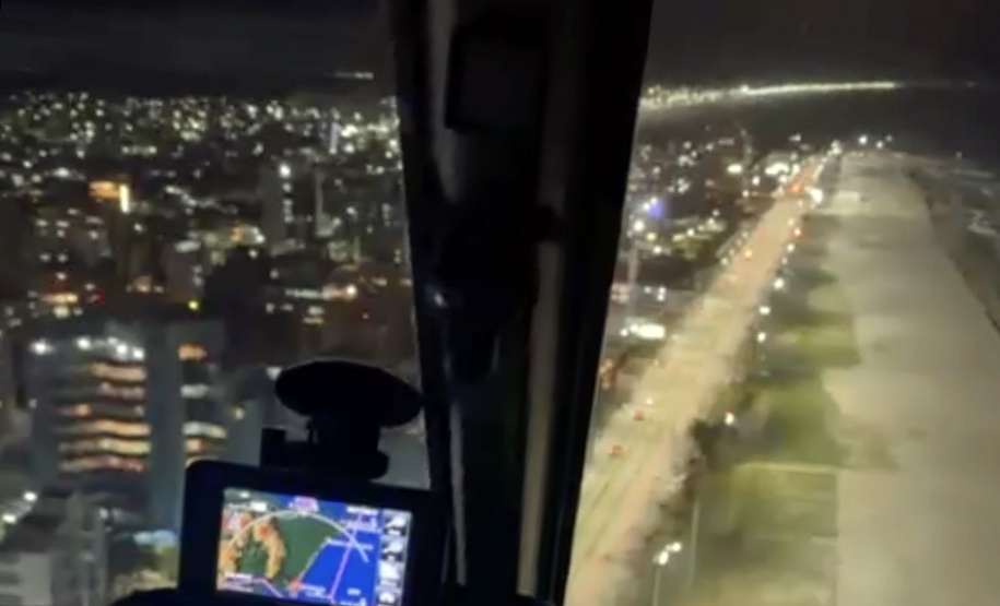 PCPR realiza voos especializados de polícia judiciária no Litoral durante o Verão Maior Paraná