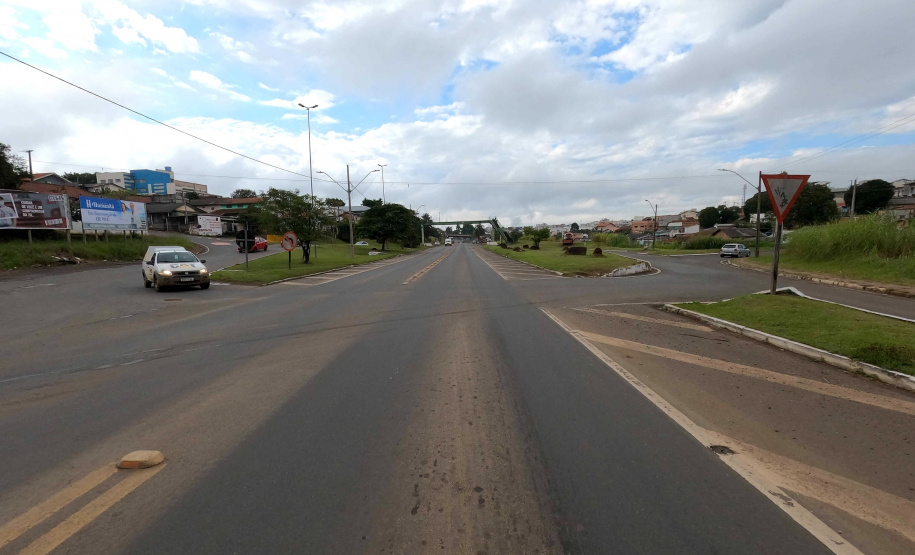 PR-160 Telêmaco Borba rotatória Vila Ozório