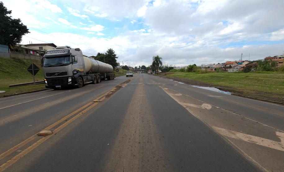 PR-160 Telêmaco Borba rotatória Vila Ozório