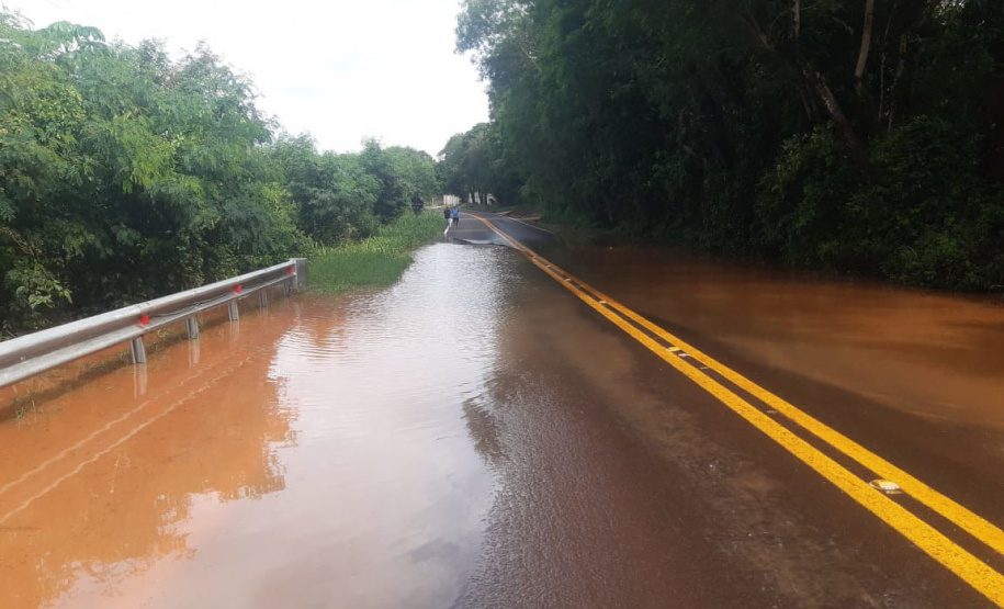 DER/PR divulga condições de rodovias estaduais após as chuvas