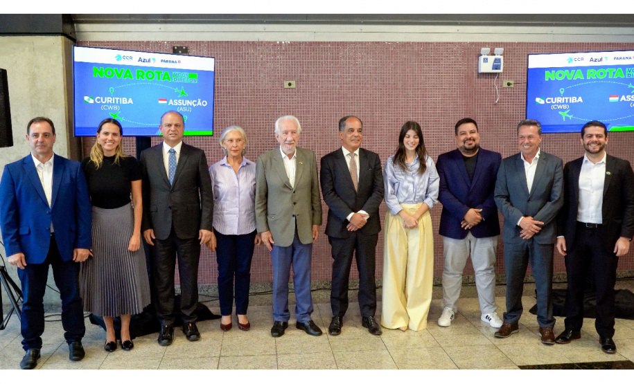 Primeiro voo direto do Paraguai desembarca lotado no Aeroporto Afonso Pena