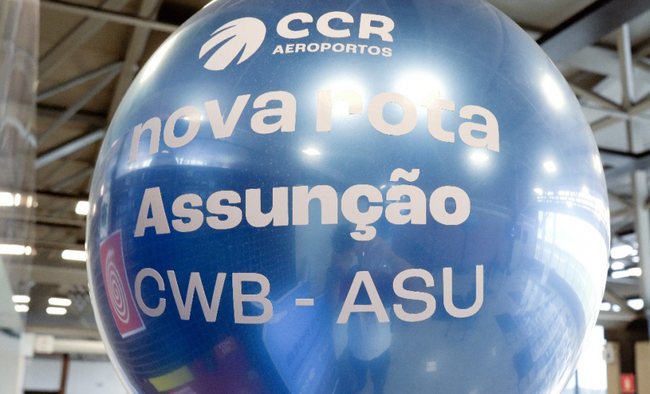 Primeiro voo direto do Paraguai desembarca lotado no Aeroporto Afonso Pena