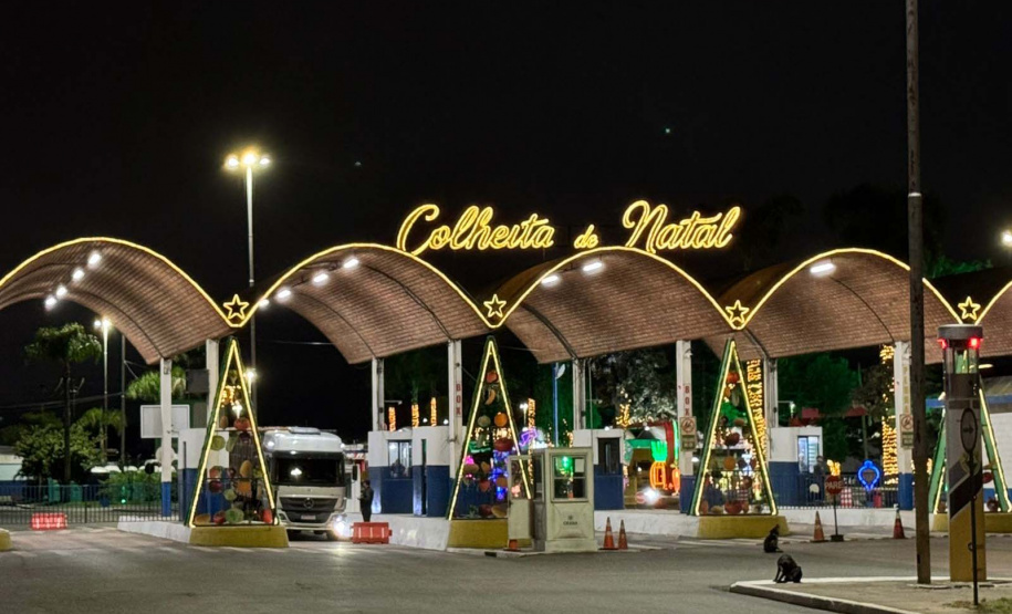 Decoração de Natal do Ceasa