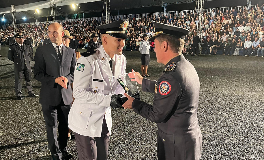 "Formatura de 20 novos Aspirantes a oficial do Corpo de Bombeiros Militar do Paraná"