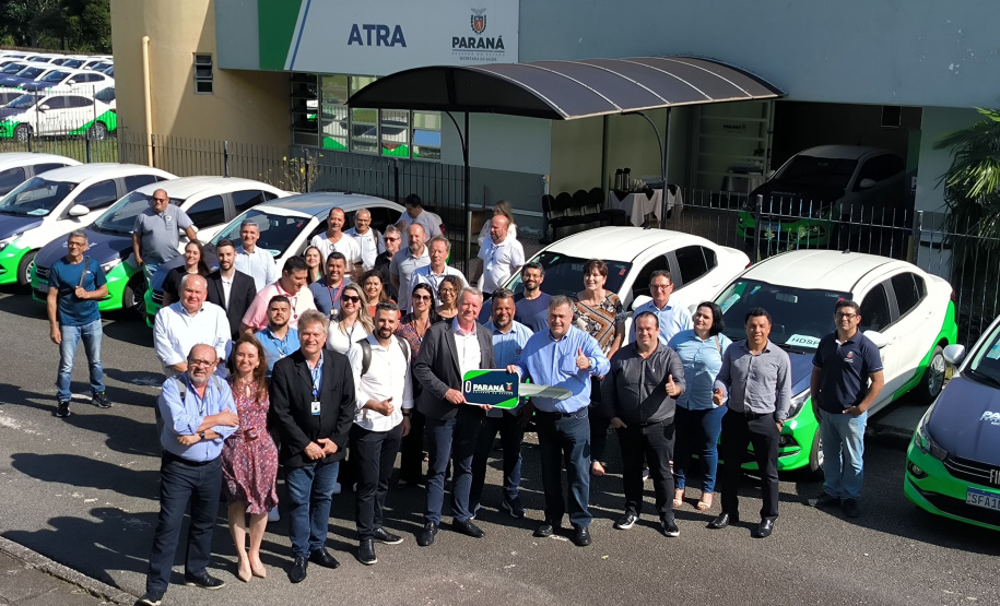 Sesa entrega 15 veículos para reforçar serviços gerenciados pela Funeas no Paraná