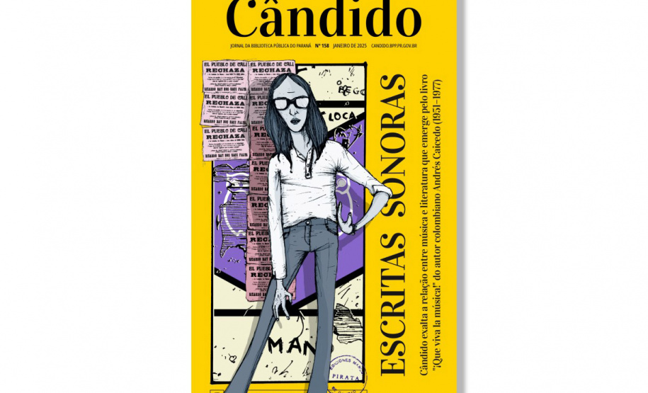 Cândido de janeiro exalta a relação entre música e literatura