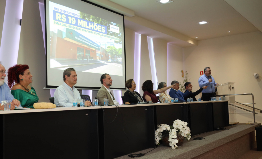 Governo do Estado autoriza ordem de serviço de R$ 19 milhões para retomada do Bloco Industrial do Hospital Universitário