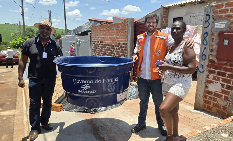 SANEPAR CAIXA D'ÁGUA BOA