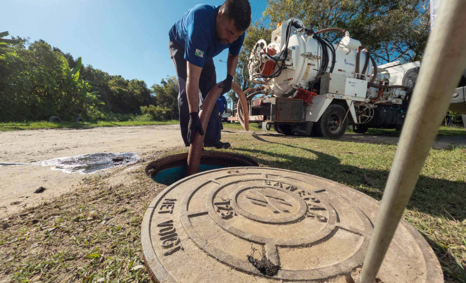 -Sanepar intensifica trabalho de inspeção e vistorias do sistema de esgoto do litoral