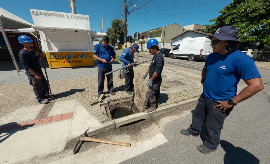 -Sanepar intensifica trabalho de inspeção e vistorias do sistema de esgoto do litoral