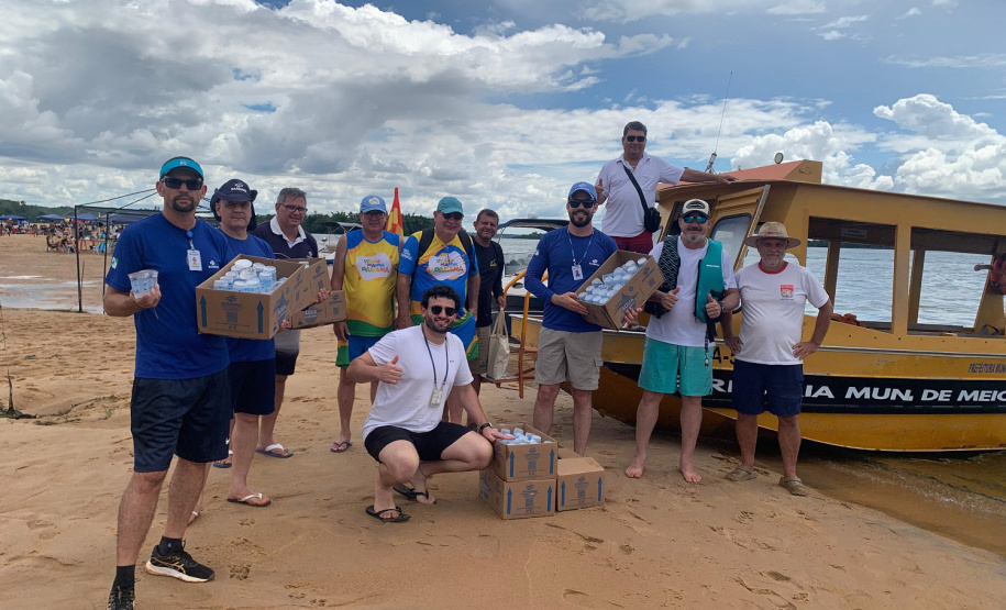 Sanepar leva projeto HidratAção, de distribuição de copos de água, para o Noroeste