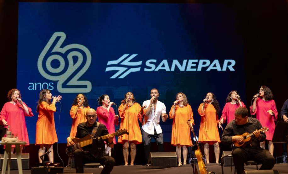 CORAL SANEPAR COMEMORAÇÃO 62 ANOS