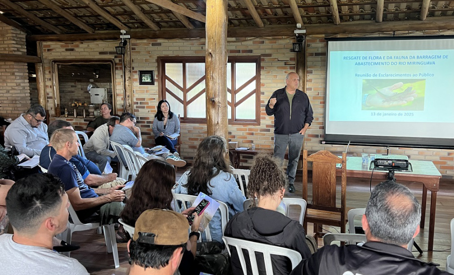 SANEPAR OBRAS DA BARRAGEM