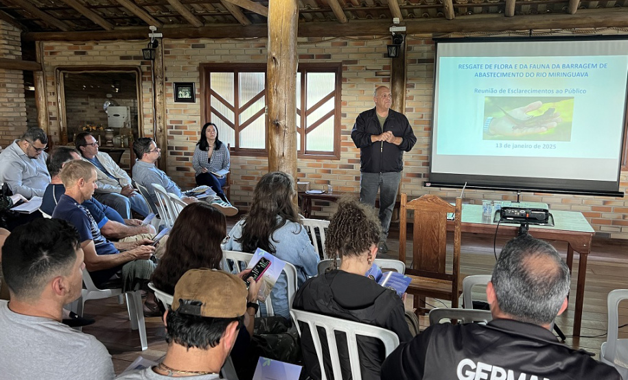 SANEPAR OBRAS DA BARRAGEM