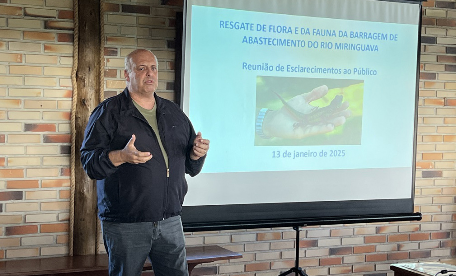 SANEPAR OBRAS DA BARRAGEM