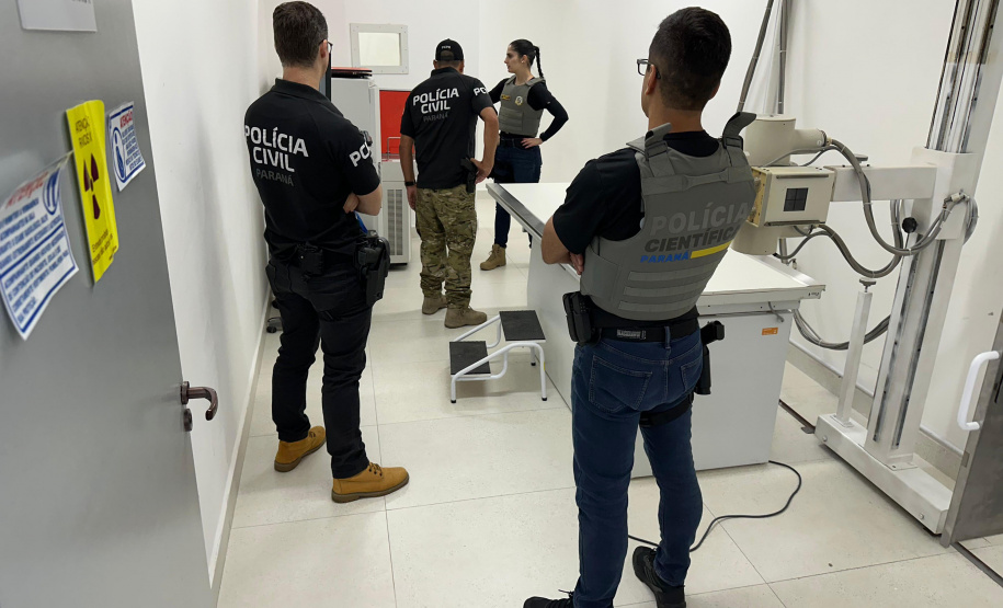 PCPR recupera máquina de Raio-X desviada de hospital em Matinhos