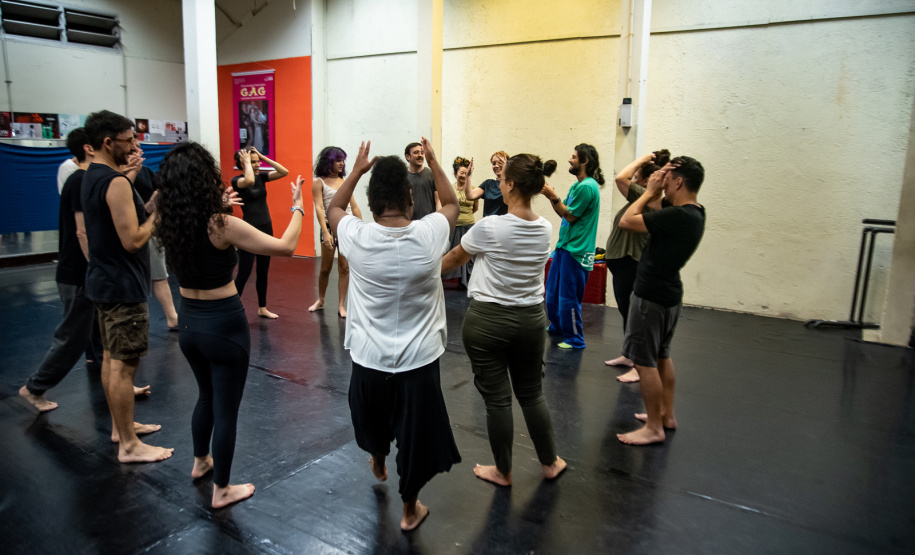 ENSAIO PEÇA TEATRO GUAÍRA