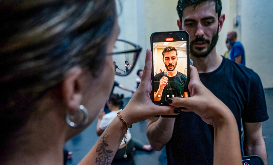 ENSAIO PEÇA TEATRO GUAÍRA