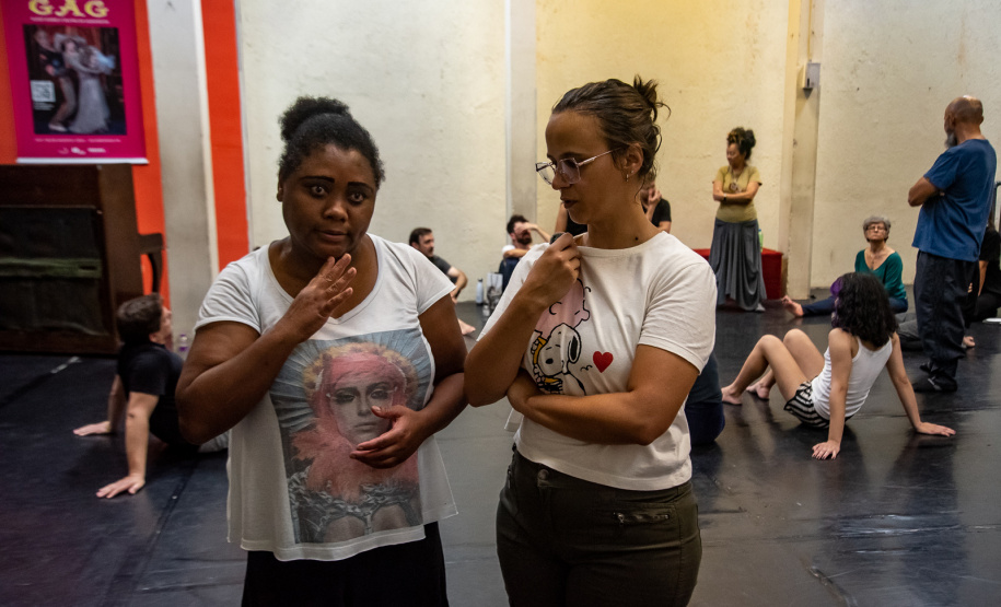 ENSAIO PEÇA TEATRO GUAÍRA