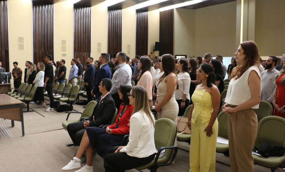 Polícia Científica do Paraná dá posse a 96 novos técnicos de perícia em cerimônia oficial