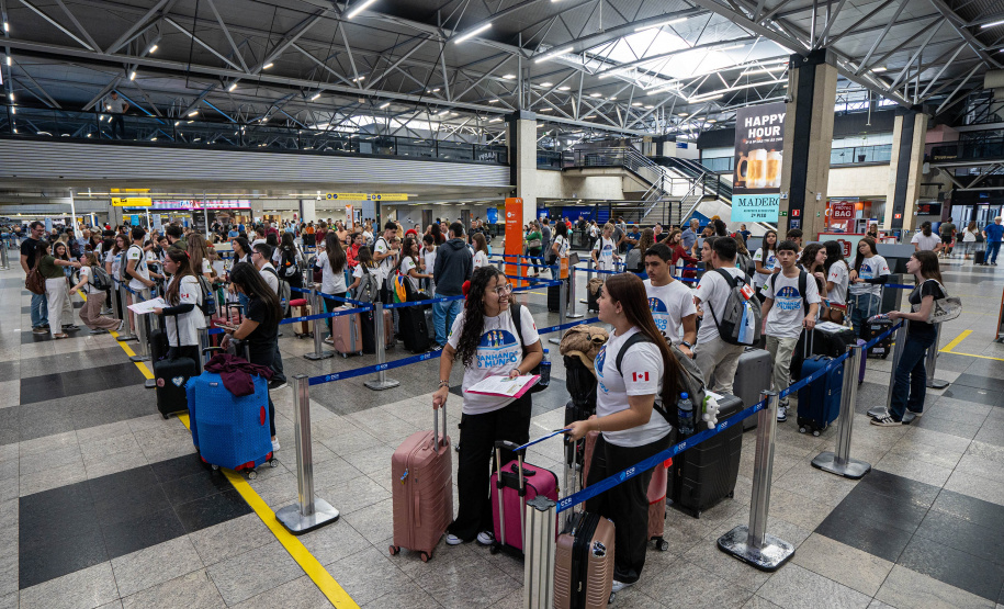 GANHANDO O MUNDO AEROPORTO