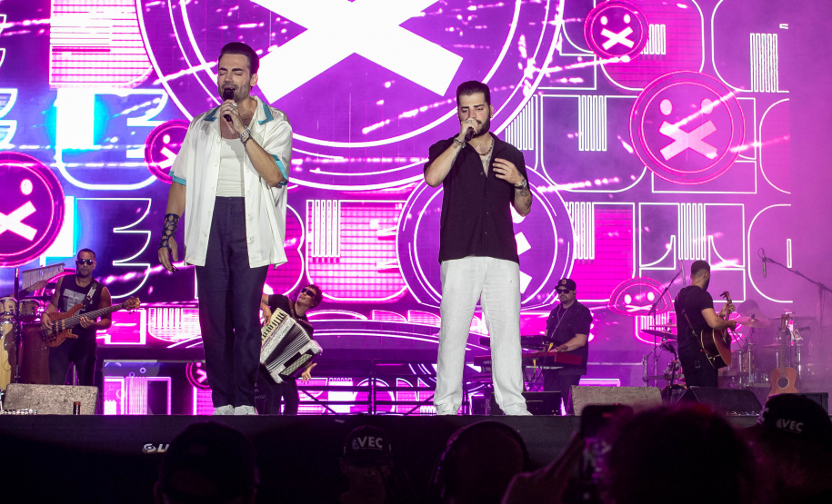 Shows das duplas João Haroldo & Betinho e Guilherme & Benuto no Centro Eventos Marisol